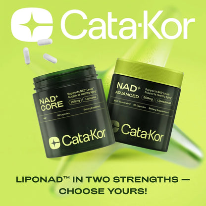 Cata-Kor NAD+ Anti-Aging Supplement (Buy 1 Get 1 Free)