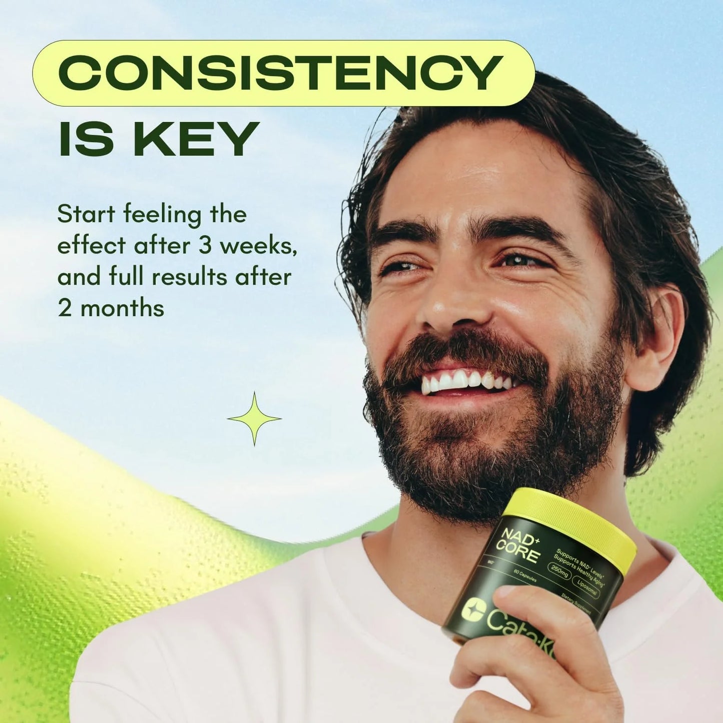 Cata-Kor NAD+ Anti-Aging Supplement (Buy 1 Get 1 Free)