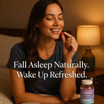 Lullabites™️ Viral Natural Viral Sleep Gummies (Buy 1 Get 1 Free)